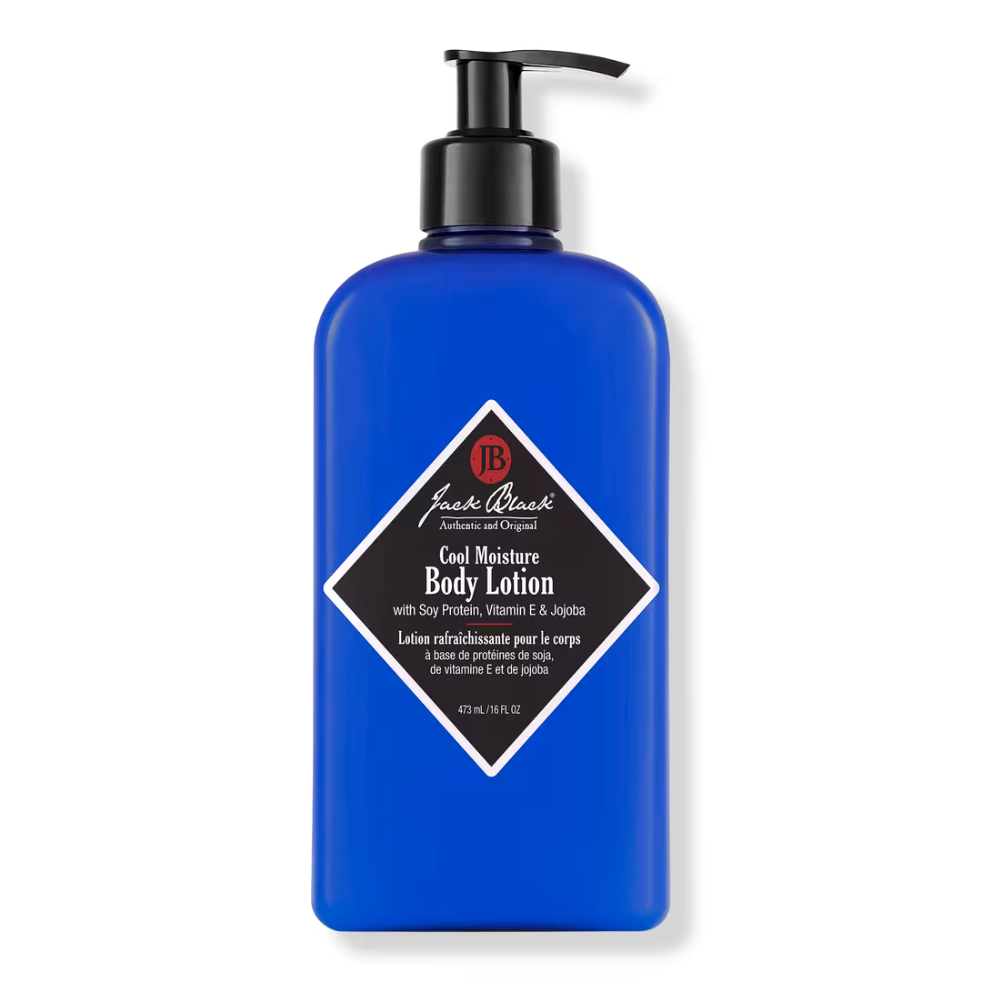 Jack Black  Cool Moisture Body Lotion with Soy Protein, Vitamin E & Jojoba