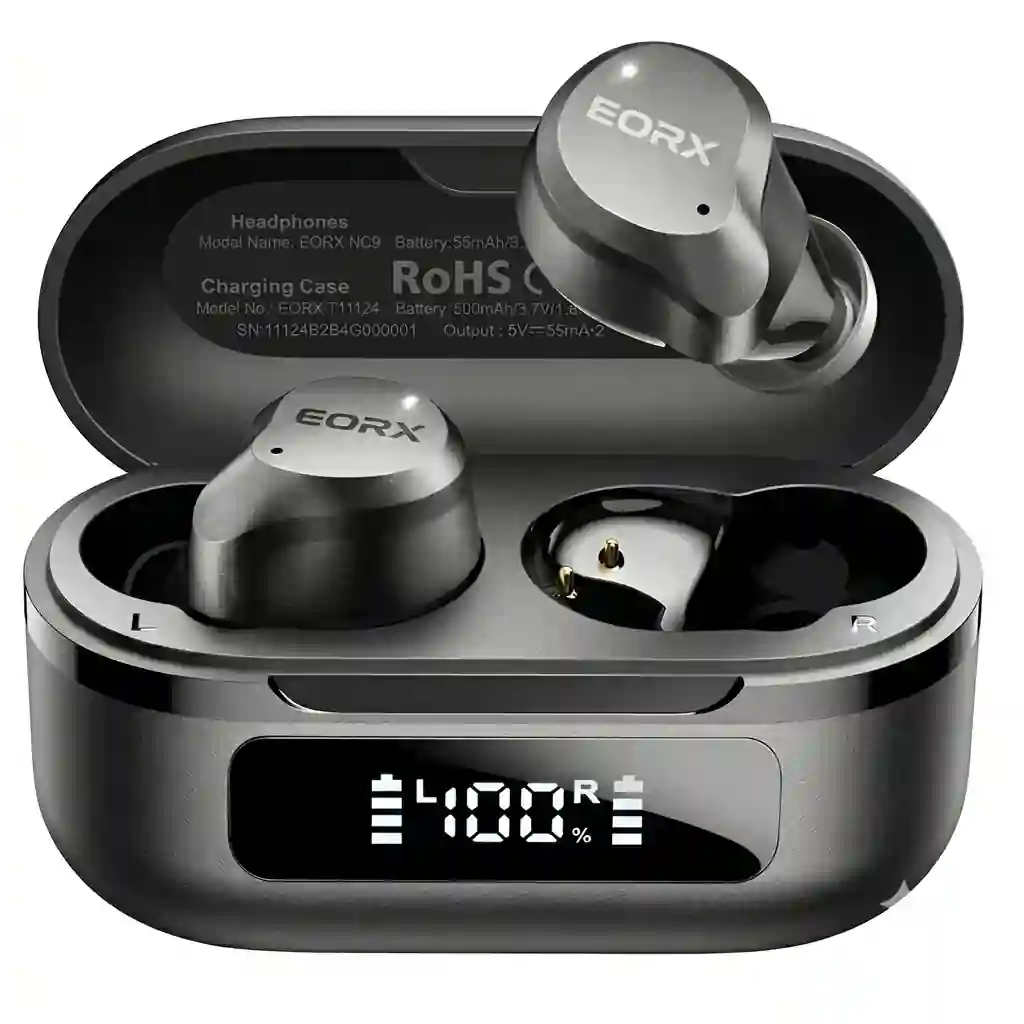 EORX ANC: Silence the World with Superior Sound and a Total 100-Hour Power Display