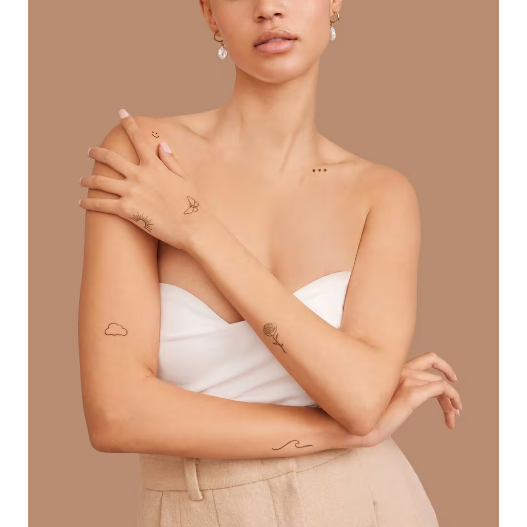 Inked by Dani  Barely There Temporary Tattoo Pack