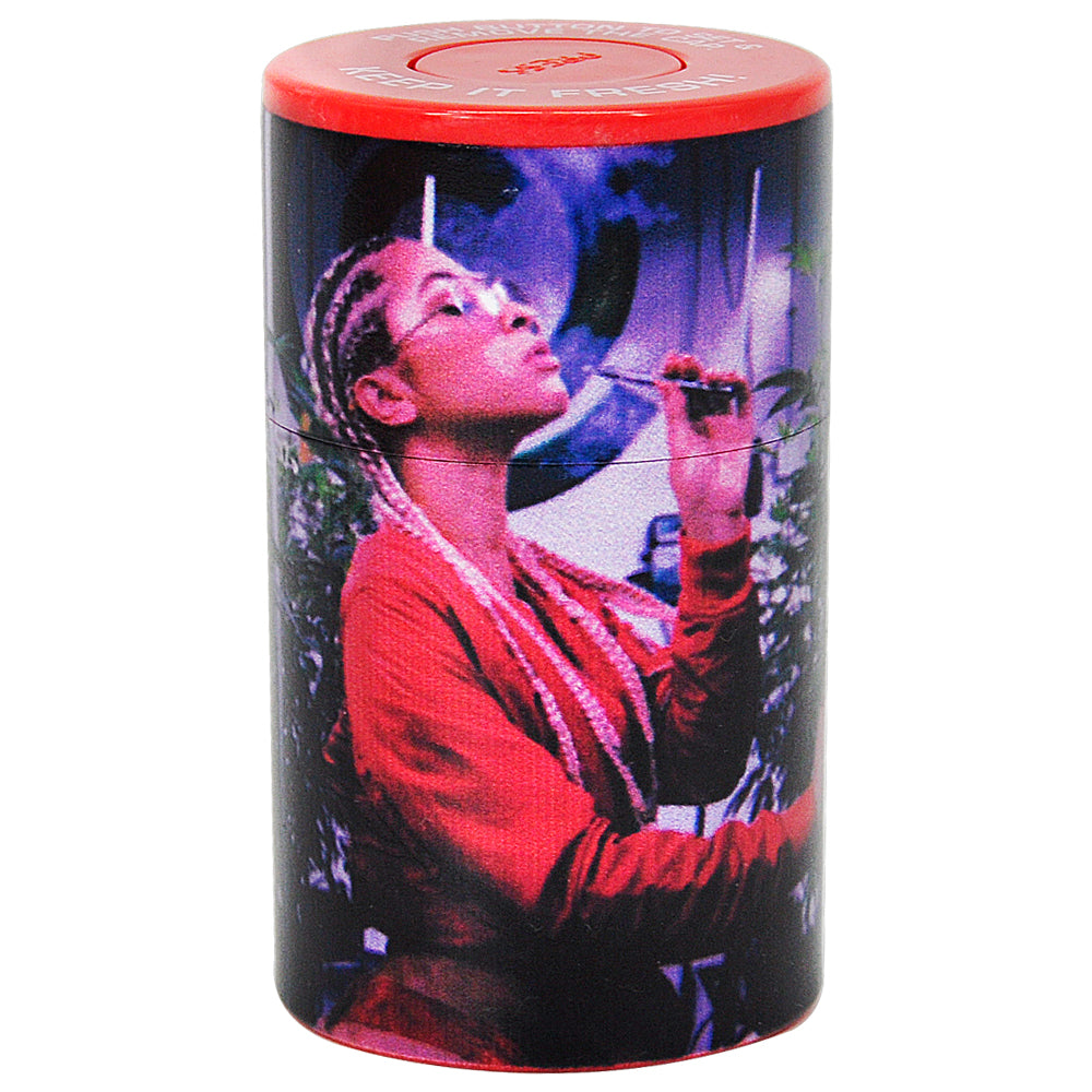 Plastic Can Marijuana Container