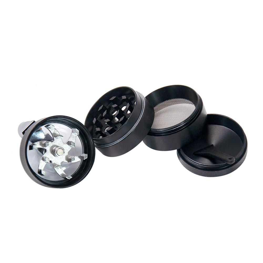 Zinc Alloy 4 Layer Crank Herb Grinder