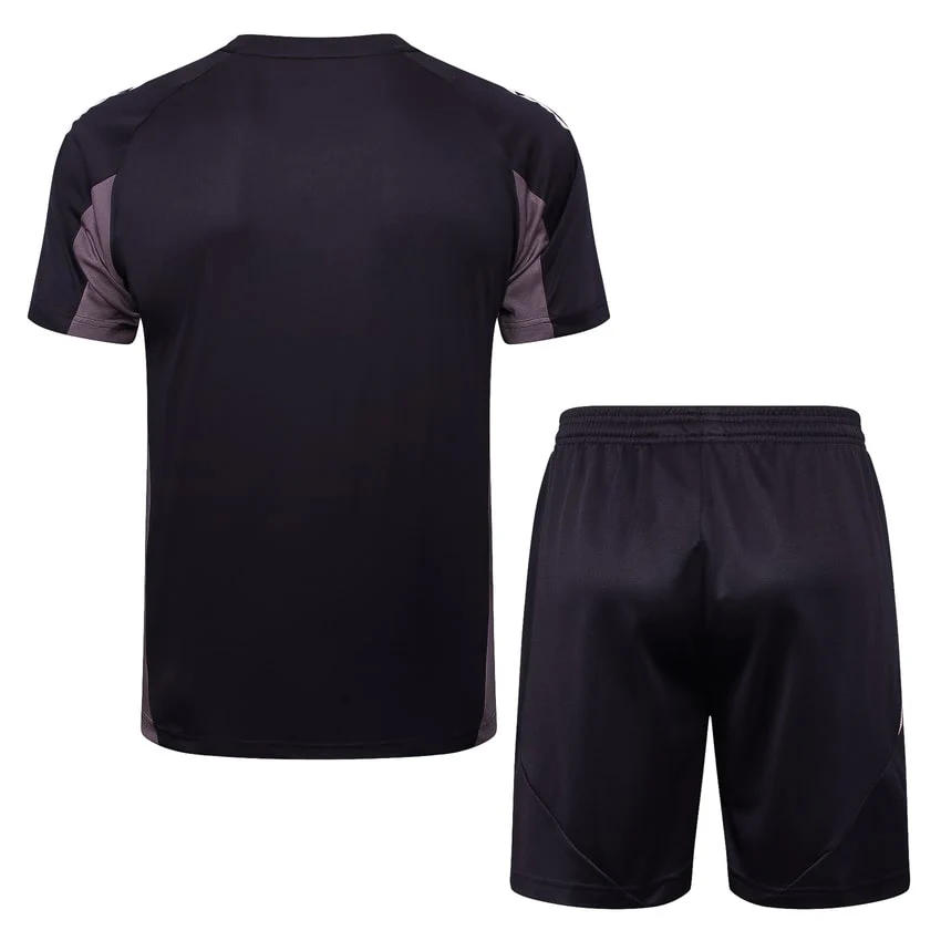 Arsenal Pre-Match Jersey Shorts Set Men 2024 2025 Black/Beige
