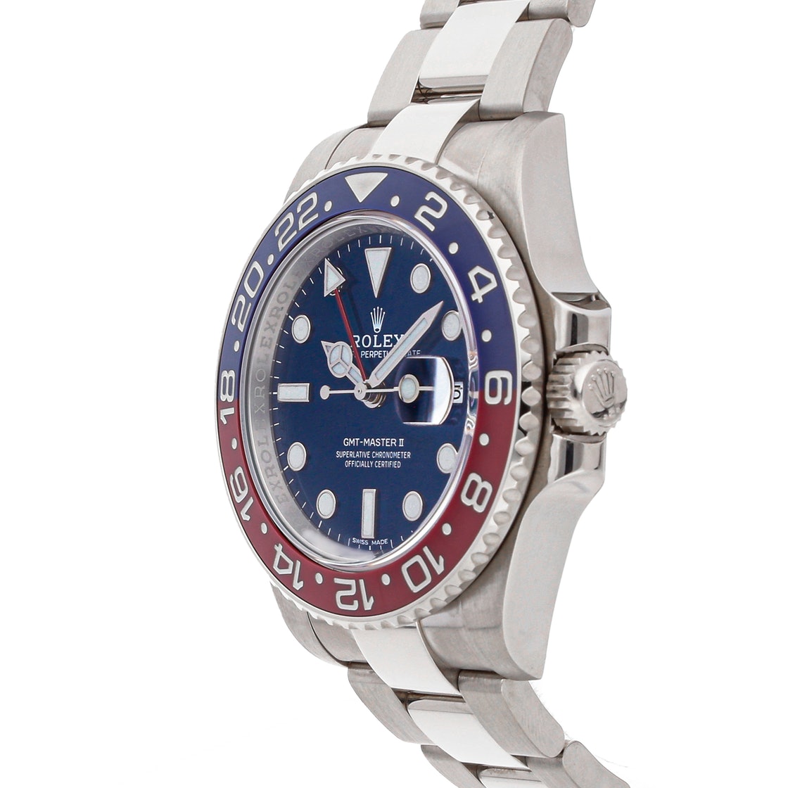 Replica Rolex GMT Master Blue Dial 116719BLRO 40MM