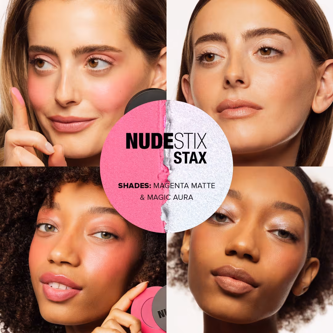 NUDESTIX  Pink Glow 2 Piece STAX Set