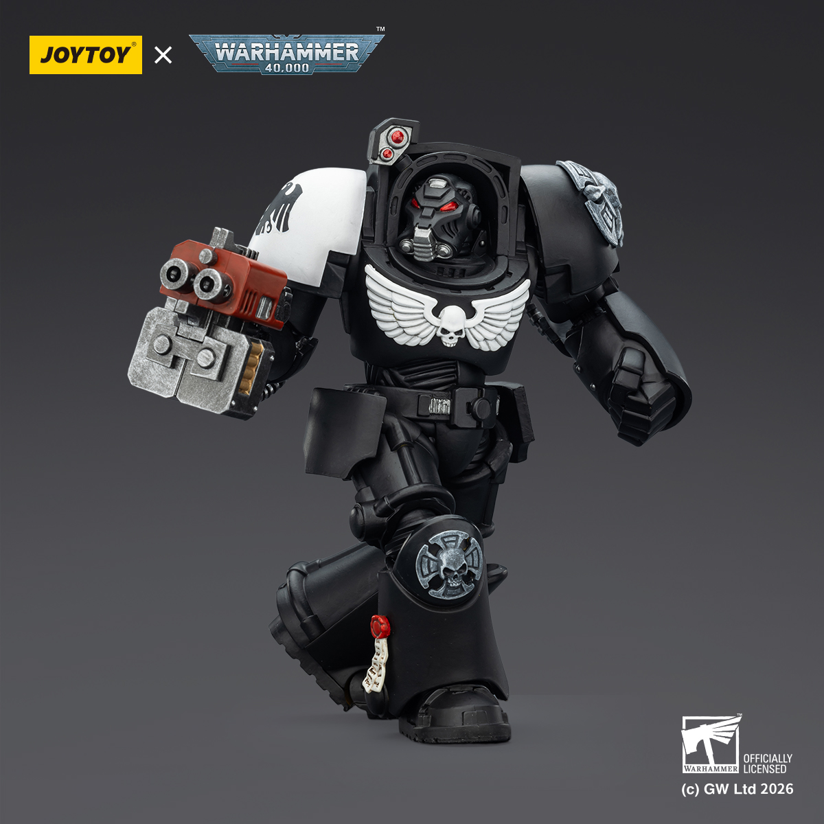 JOYTOY Warhammer 40k 1: 18 Raven Guard Terminators - JOYTOY WORLD