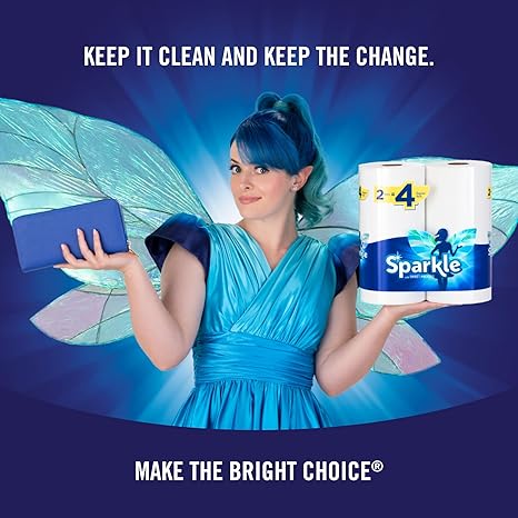 Sparkle Pick-A-Size Paper Towels, 24 Double Rolls