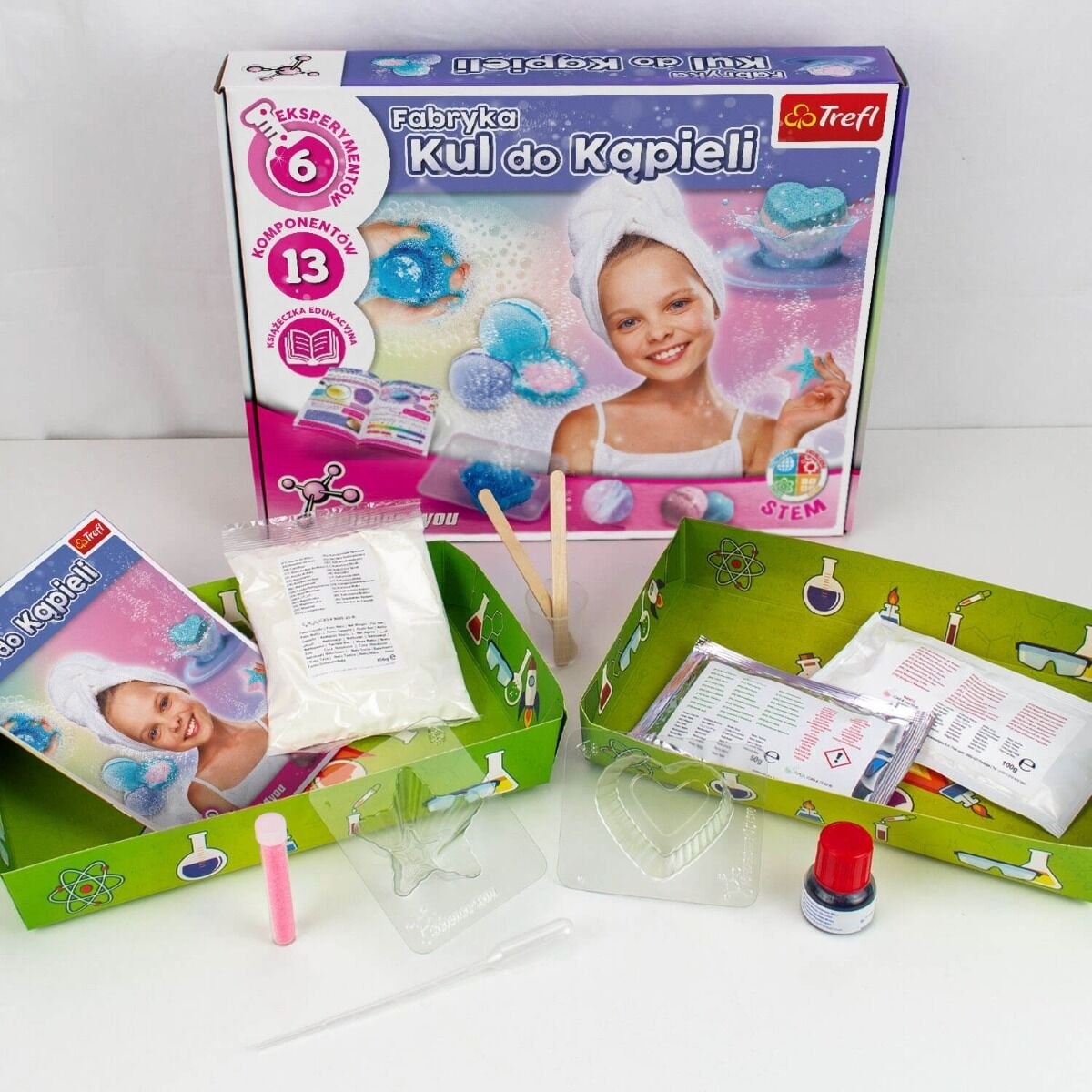 Zestaw Naukowy Science4You, Fabryka Kul Do Kąpieli