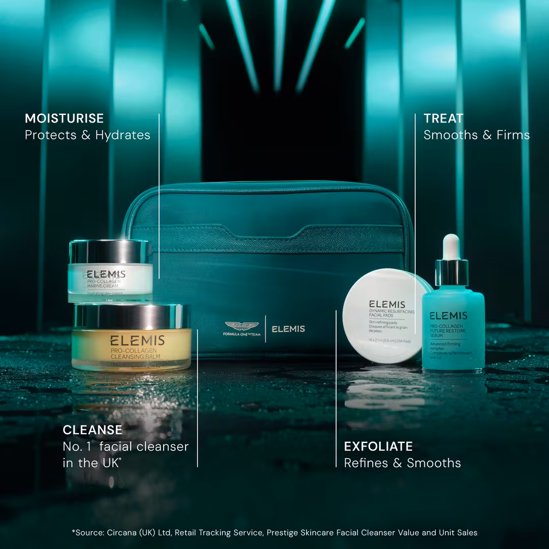 ELEMIS  Elemis x Aston Martin Skincare Icons Routine for Her