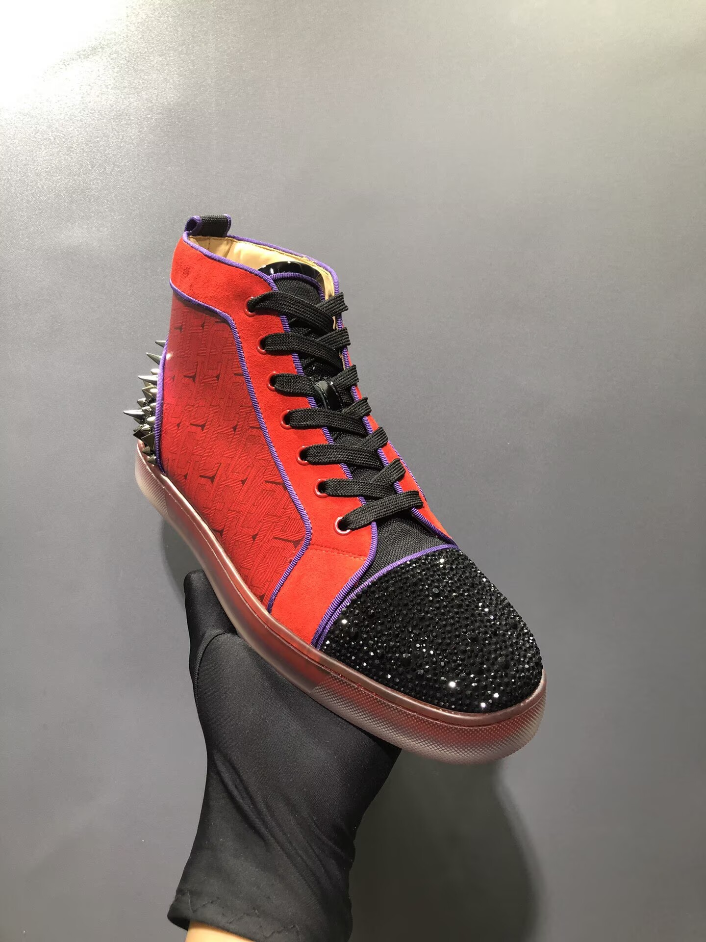 Christian Louboutin Red bottom High-Top - CCSHOES