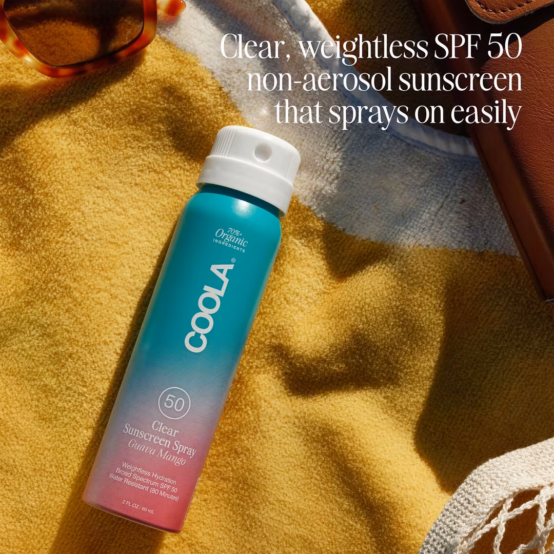 COOLA  Travel Size Classic Body Organic Sunscreen Spray SPF 50