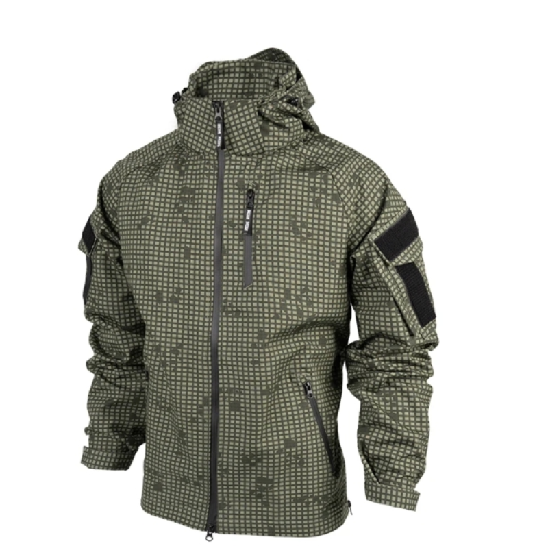 USKDTAC SP3 Tactical Softshell Jacket -Night Camouflage