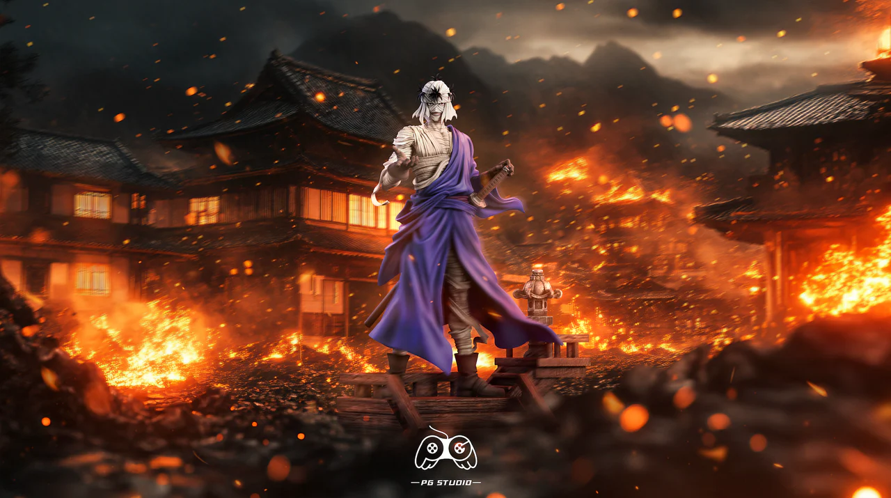 Rurouni Kenshin - Shishio makoto | 1:6 Resin Statue | by PG Studio