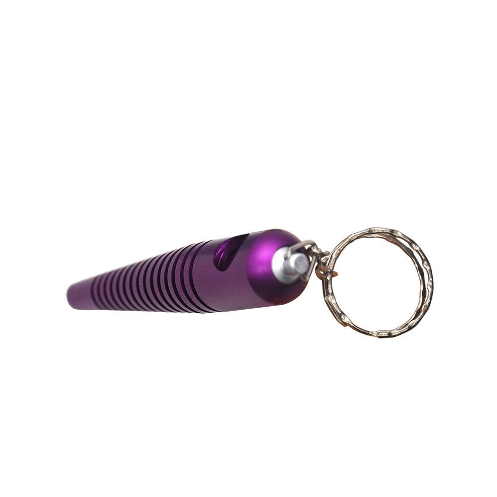 Cone Thread Key Chain Metal Pipe