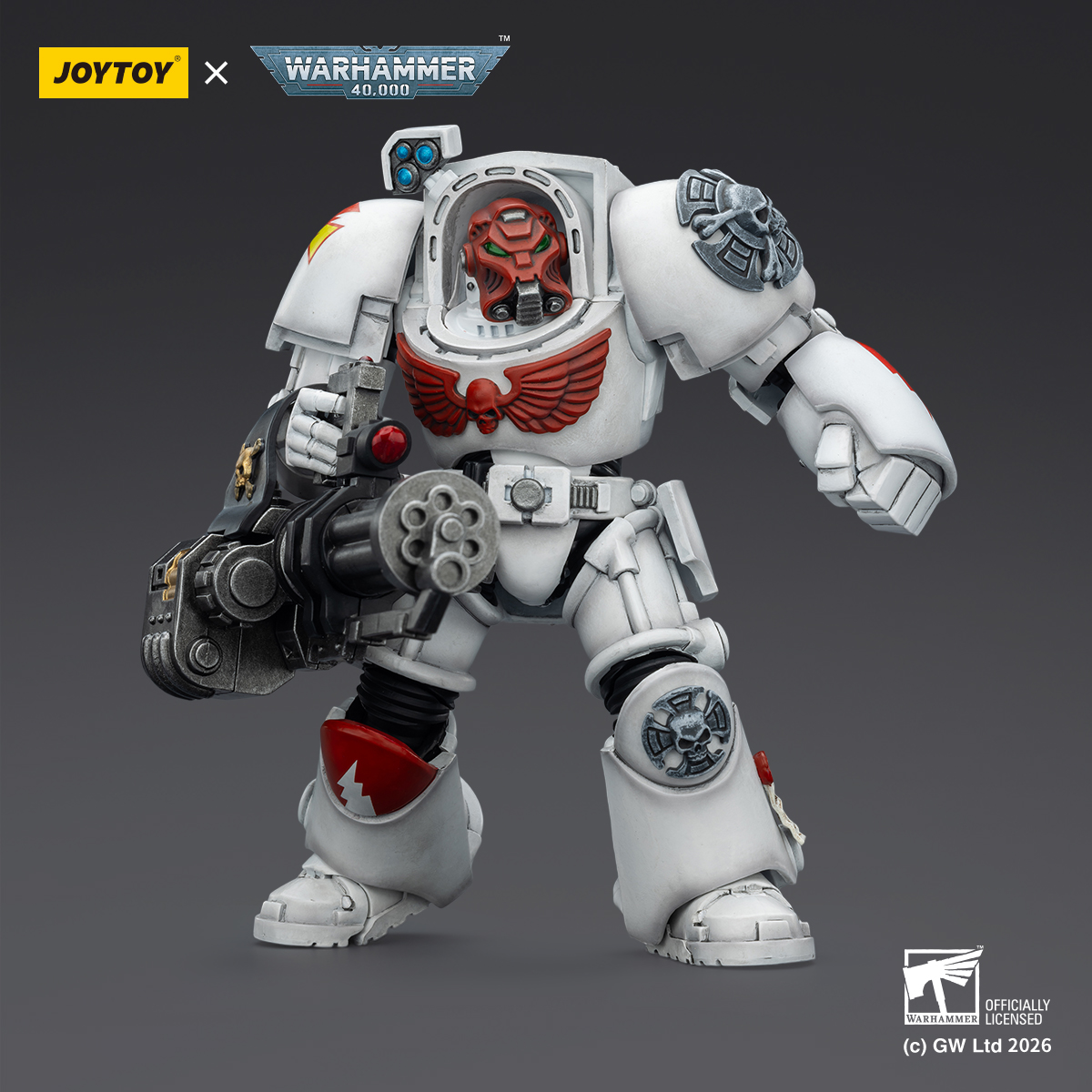 JOYTOY Warhammer 40k 1: 18 White Scars Terminators - JOYTOY WORLD