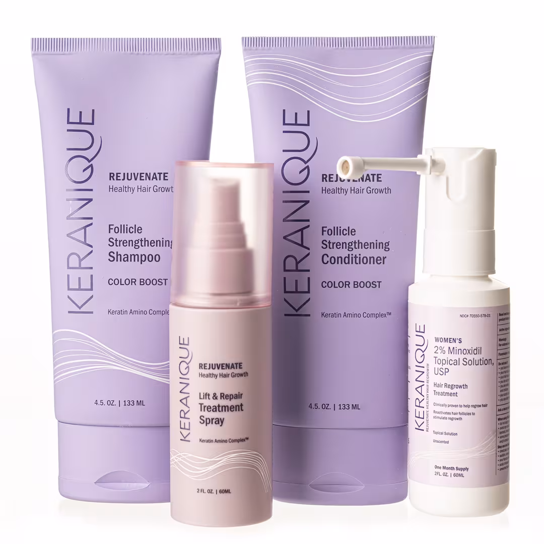 Keranique  Color Boost Complete Hair Regrowth System