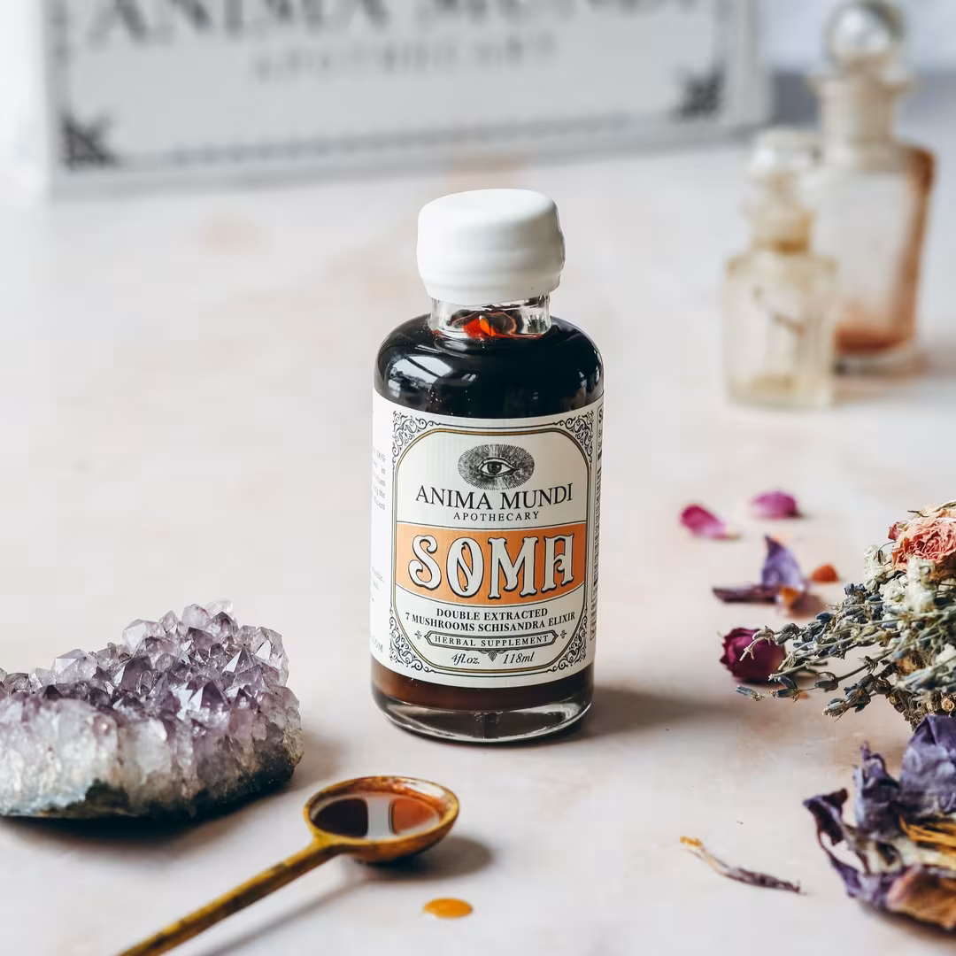 Anima Mundi  Soma Elixir 7 Mushrooms + Schisandra + Rose