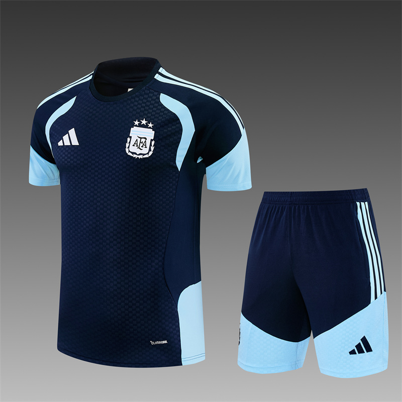 2026-2027 Argentina Adult/Kids Training clothes short sleeves shorts