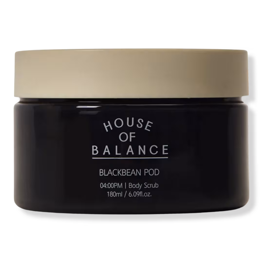 House of Balance  Black Bean Pod 4PM Body Scrub