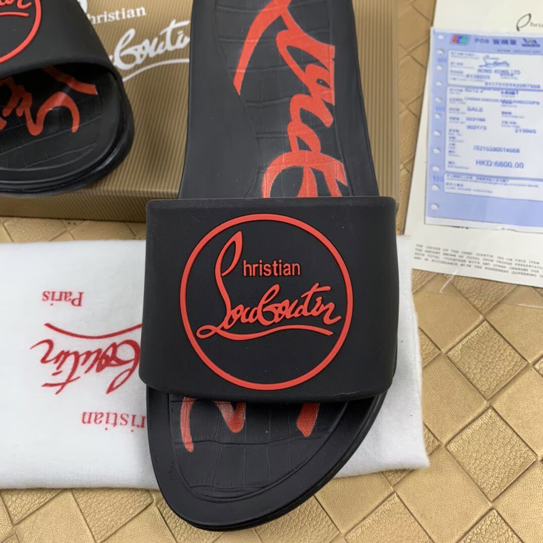 CHRISTIAN LOUBOUTIN SLIPPERS - CCSHOES