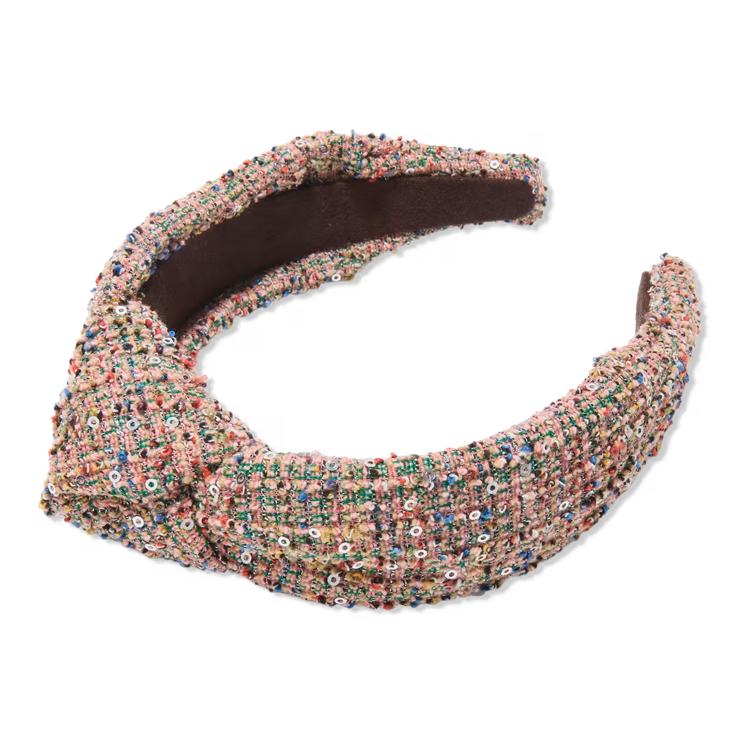 Lele Sadoughi  Knotted Tweed Headband