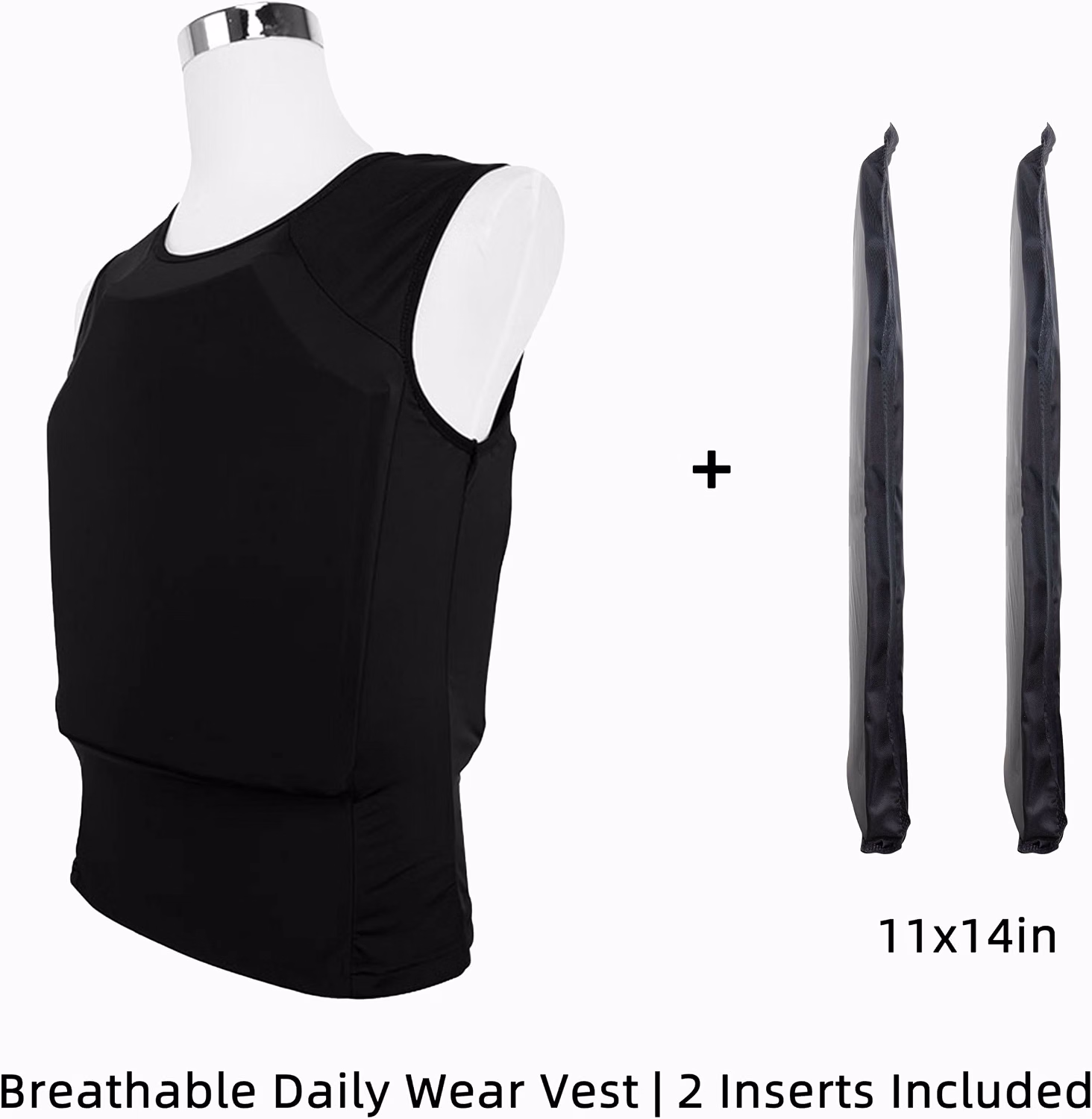USKDTAC NIJ IIIA Concealed Tank Top Undershirt Sleeveless