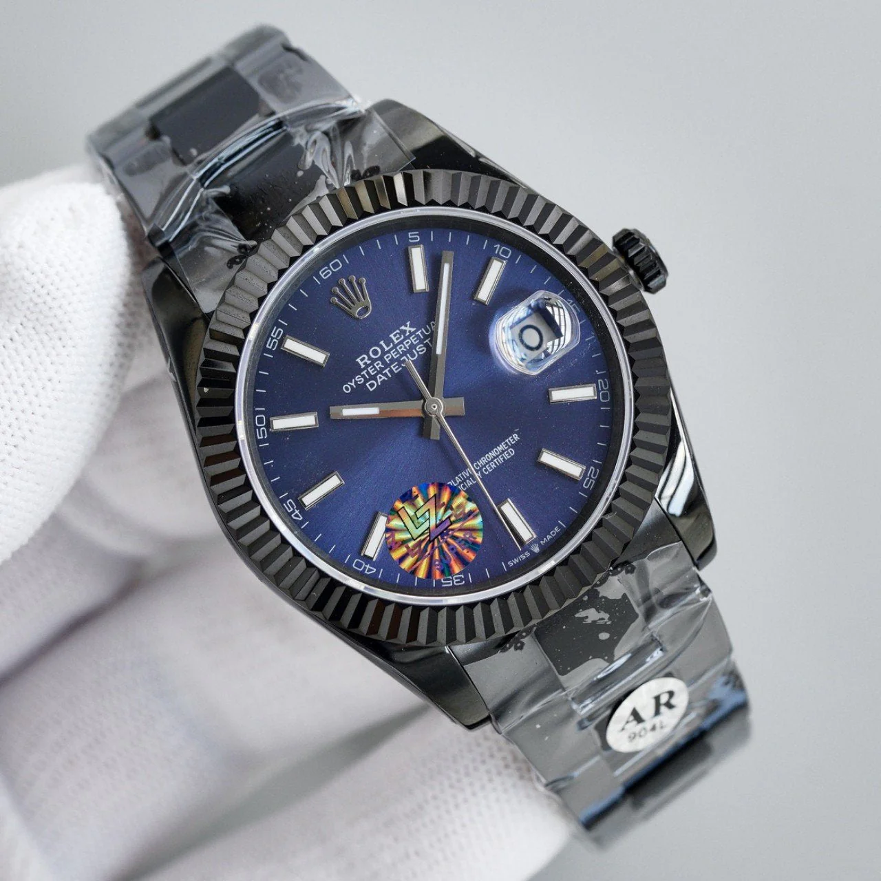 Rolex Watch DATEJUST 41MM CUSTOM BLACK PVD