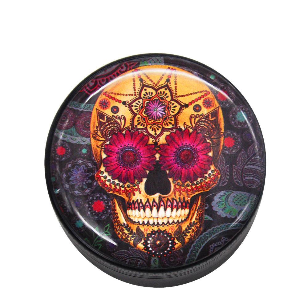 Ghost Aluminum Alloy Herb Grinder 4 Layer