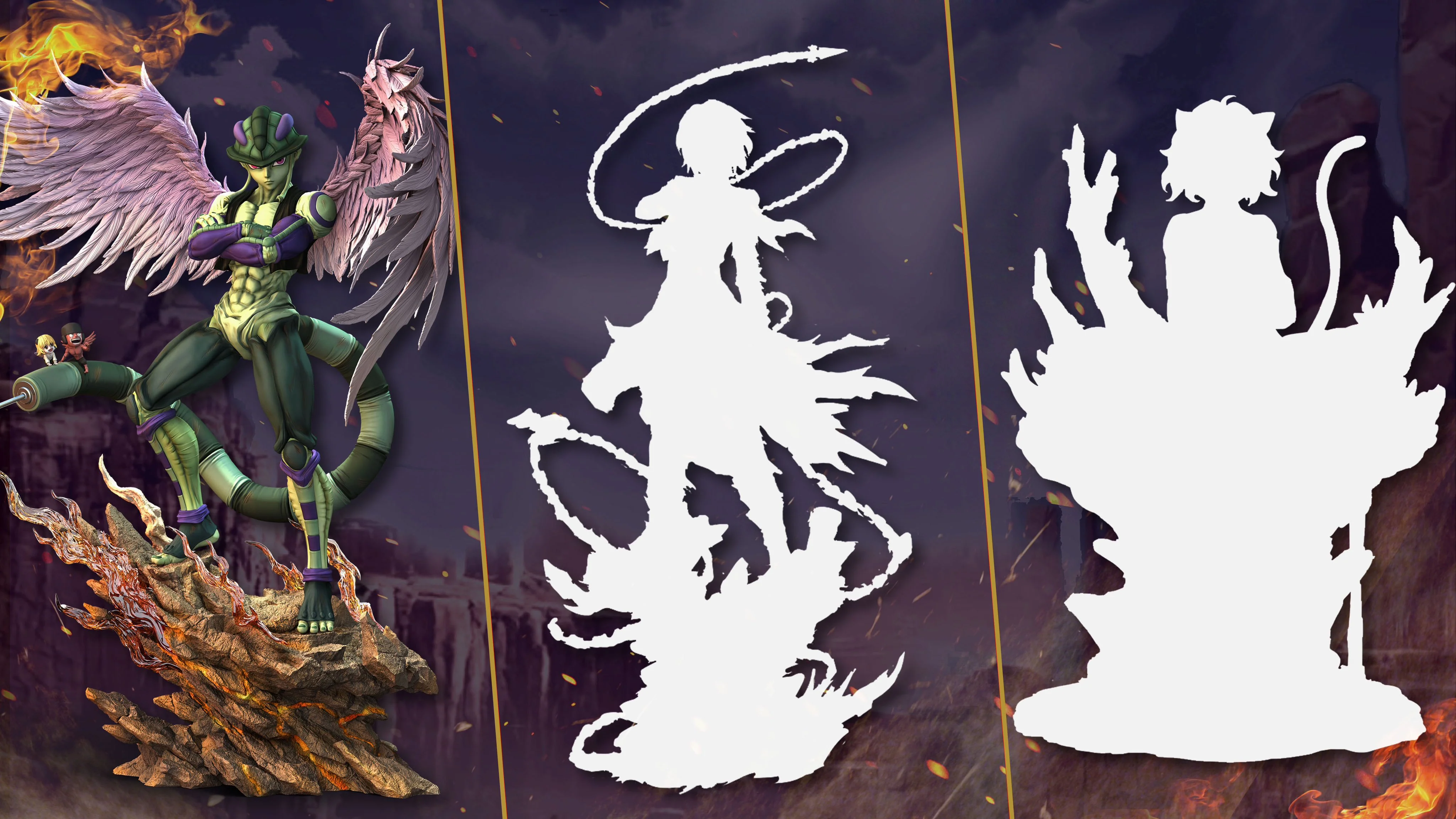 Hunter x Hunter - Meruem | 1:4 Resin Statue | von Hunter Fan Studio