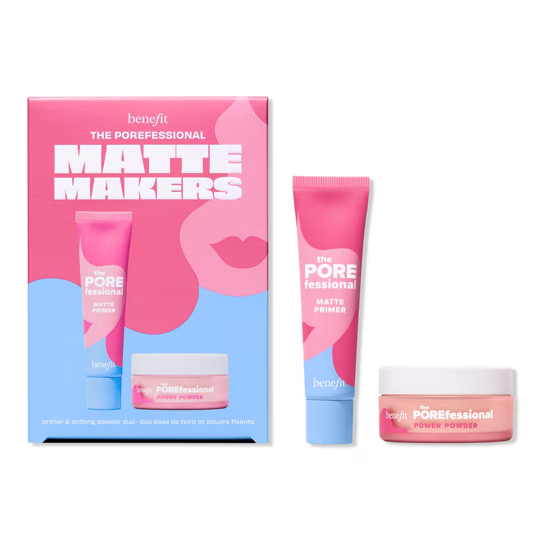 Benefit Cosmetics  Porefessional Matte Makers Full Size Primer & Mini Powder Duo