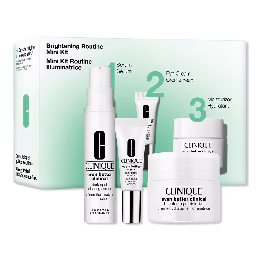 Clinique  Brightening Routine: Mini Even Better Skincare Kit