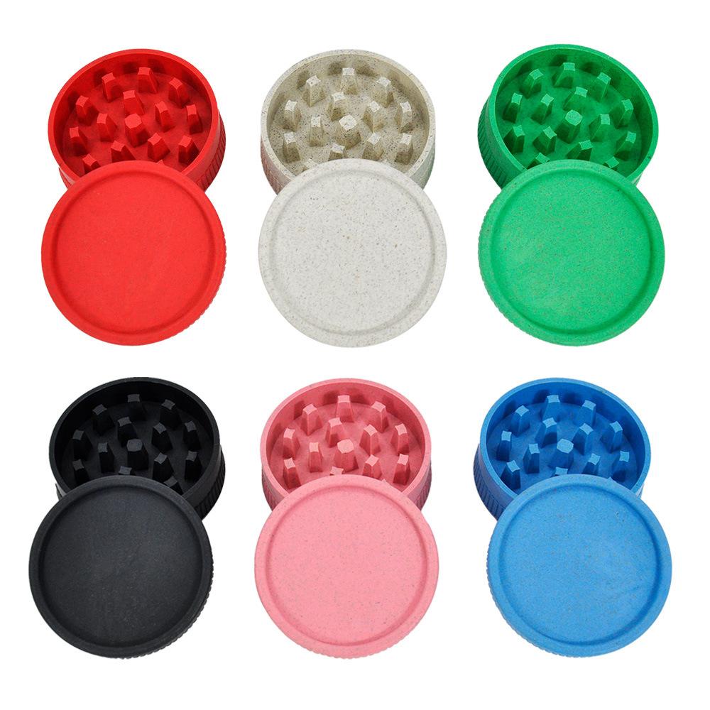 Degradable Plastic 2 Layer Herb Grinder