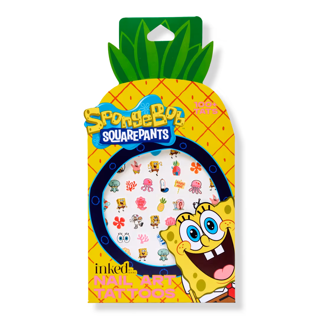Inked by Dani  INKED by Dani x Spongebob Pineapple Nail Art