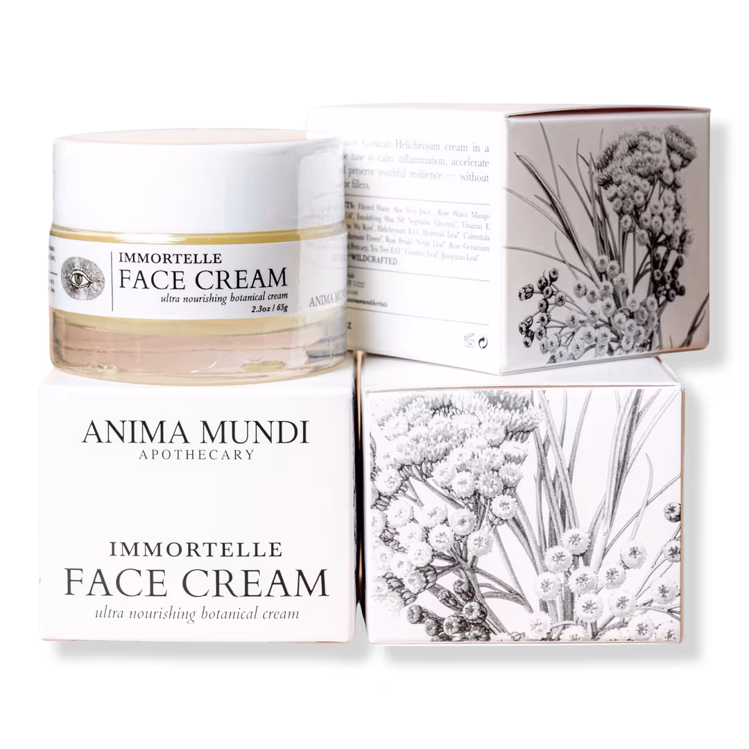 Anima Mundi  Immortelle Face Cream Hydrating + Rejuvenative