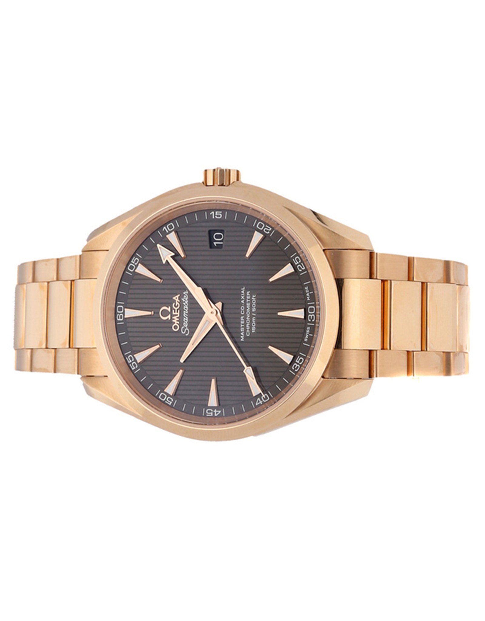 Replica Omega Seamaster Grey Dial with Teak Pattern 231.50.42.21.06.002 41.5MM