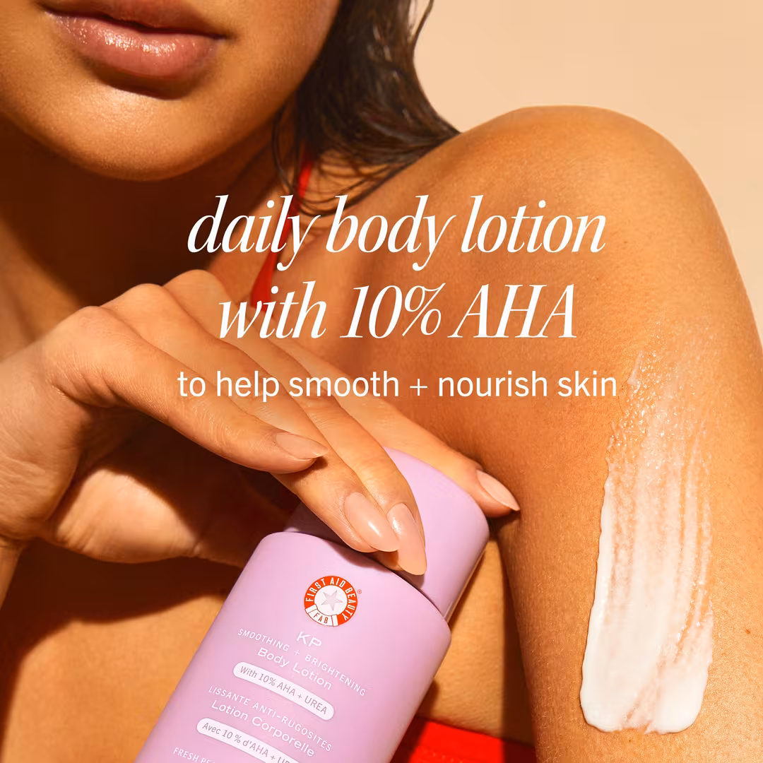 First Aid Beauty  KP Smoothing + Brightening Body Lotion Fresh Peach
