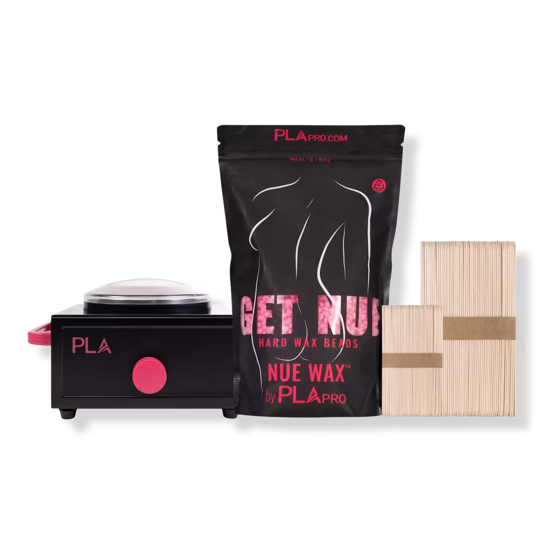 PLA Beauty  Nue Wax At Home Hard Wax Starter Kit
