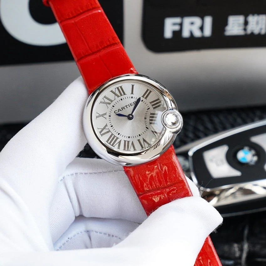 Cartier Watch BALLON BLANC 33MM AUTOMATIC STEEL CASE ARABIC NUMERALS