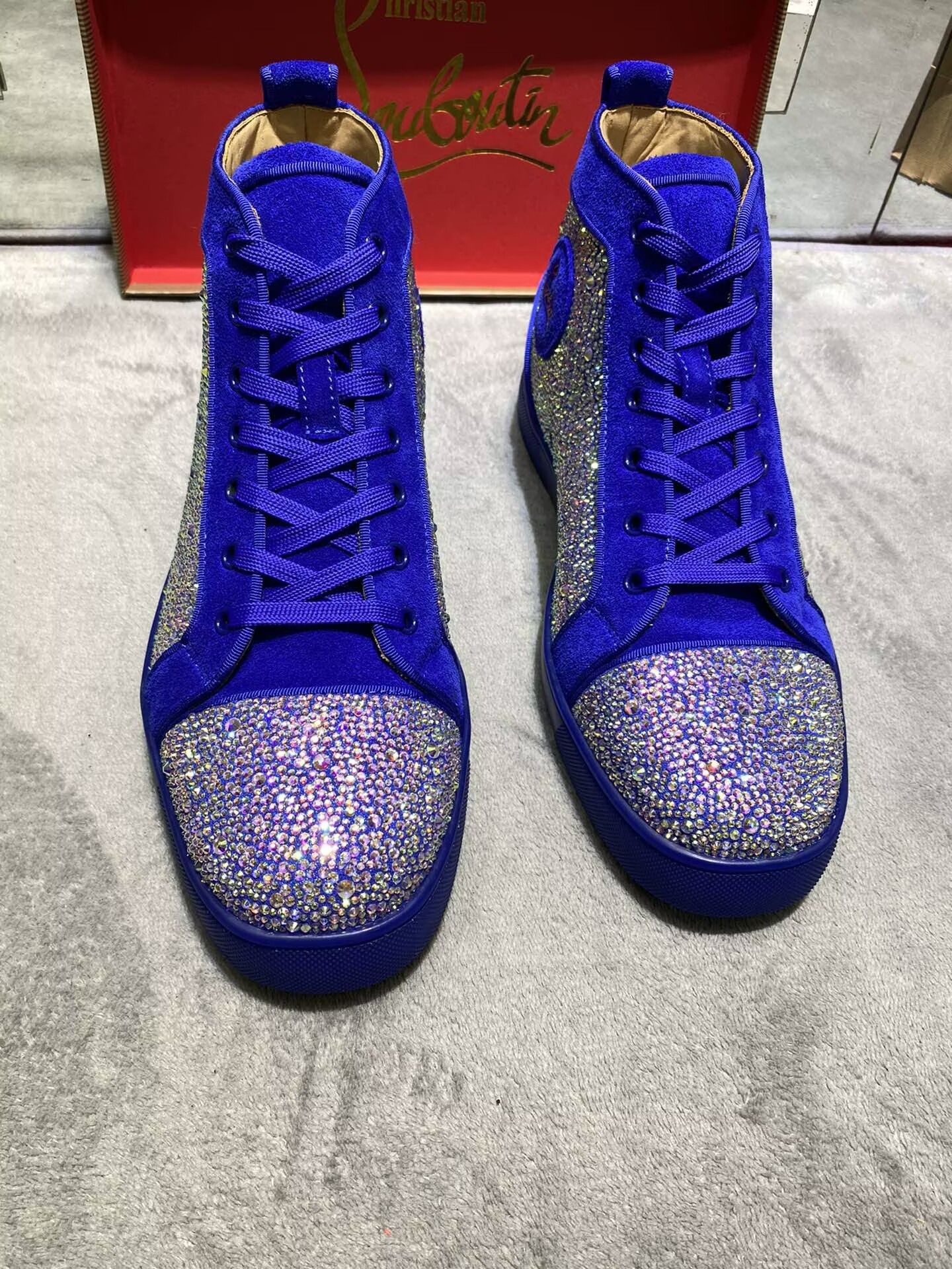 Christian Louboutin Red bottom High-Top - CCSHOES