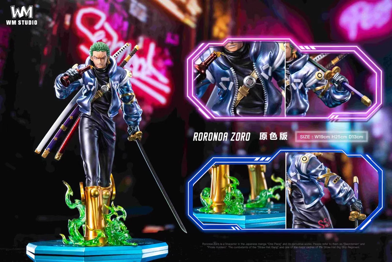 WM Studio - Egghead Arc Catwalk Zoro | 蛋头岛走秀索隆