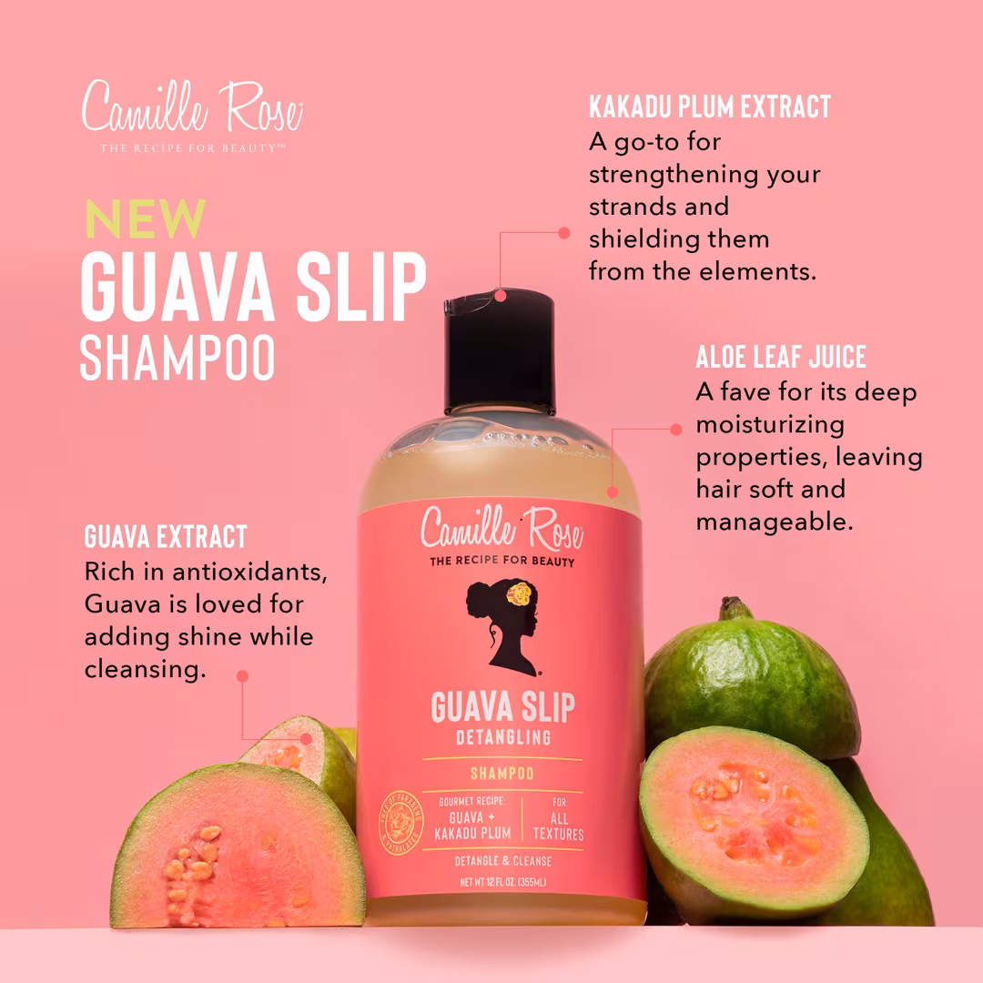 Camille Rose  Guava Slip Detangling Shampoo