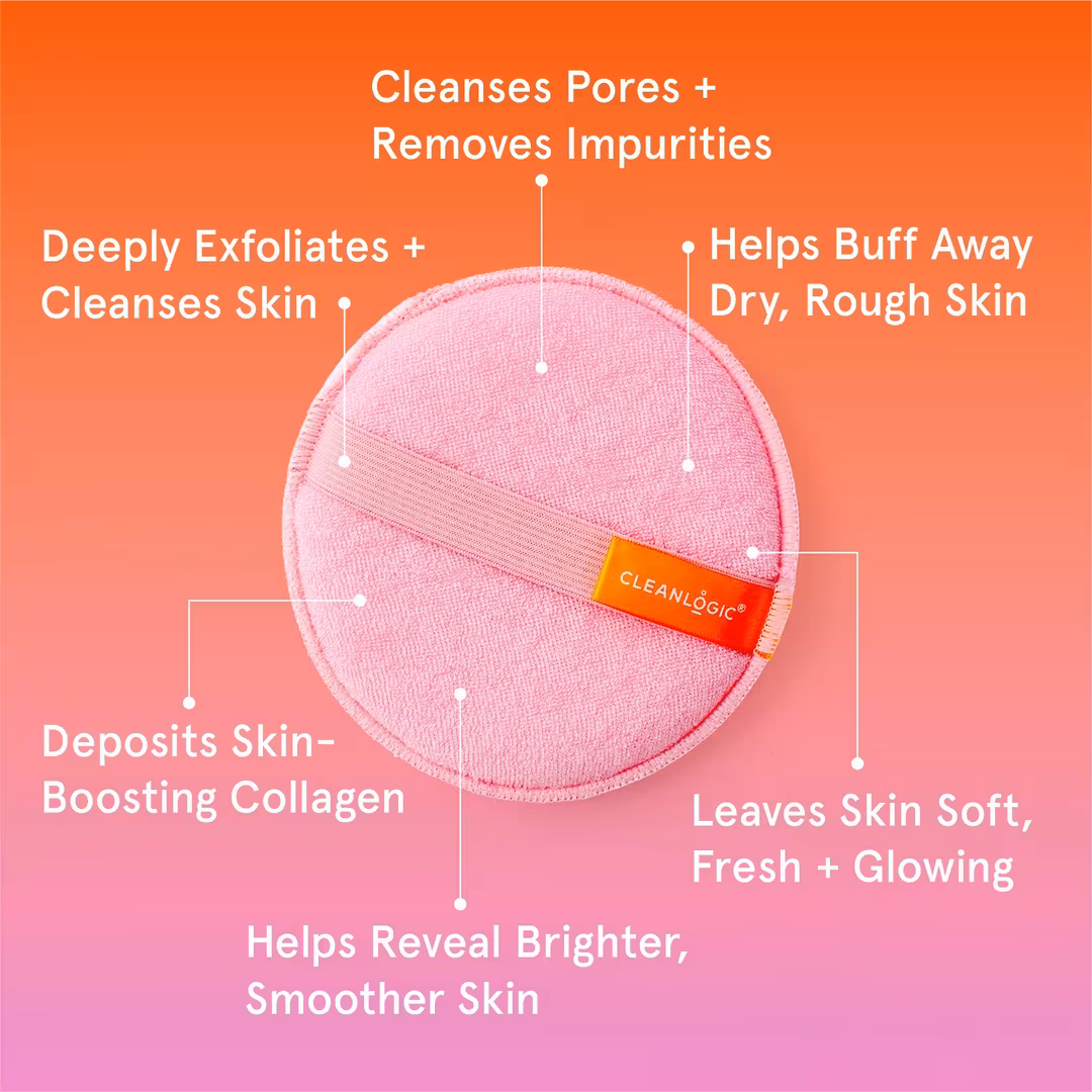 Cleanlogic  Infusions Dual Texture Body Exfoliator + Collagen