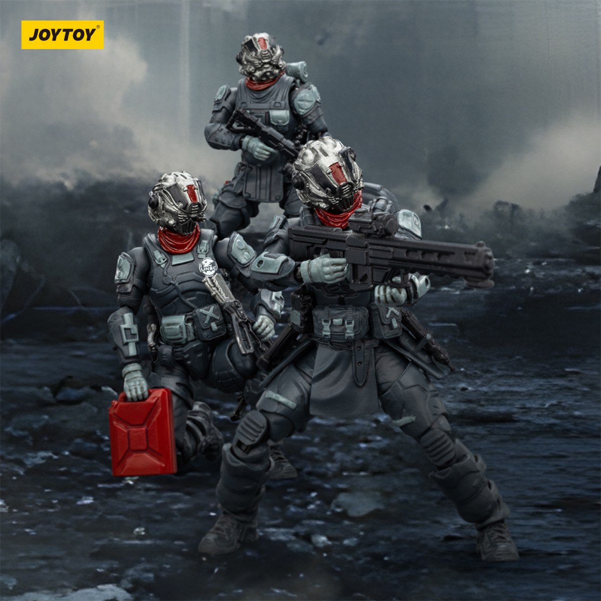 JOYTOY Dark Source 1: 25 UNSC Faceless Squad - JOYTOY WORLD