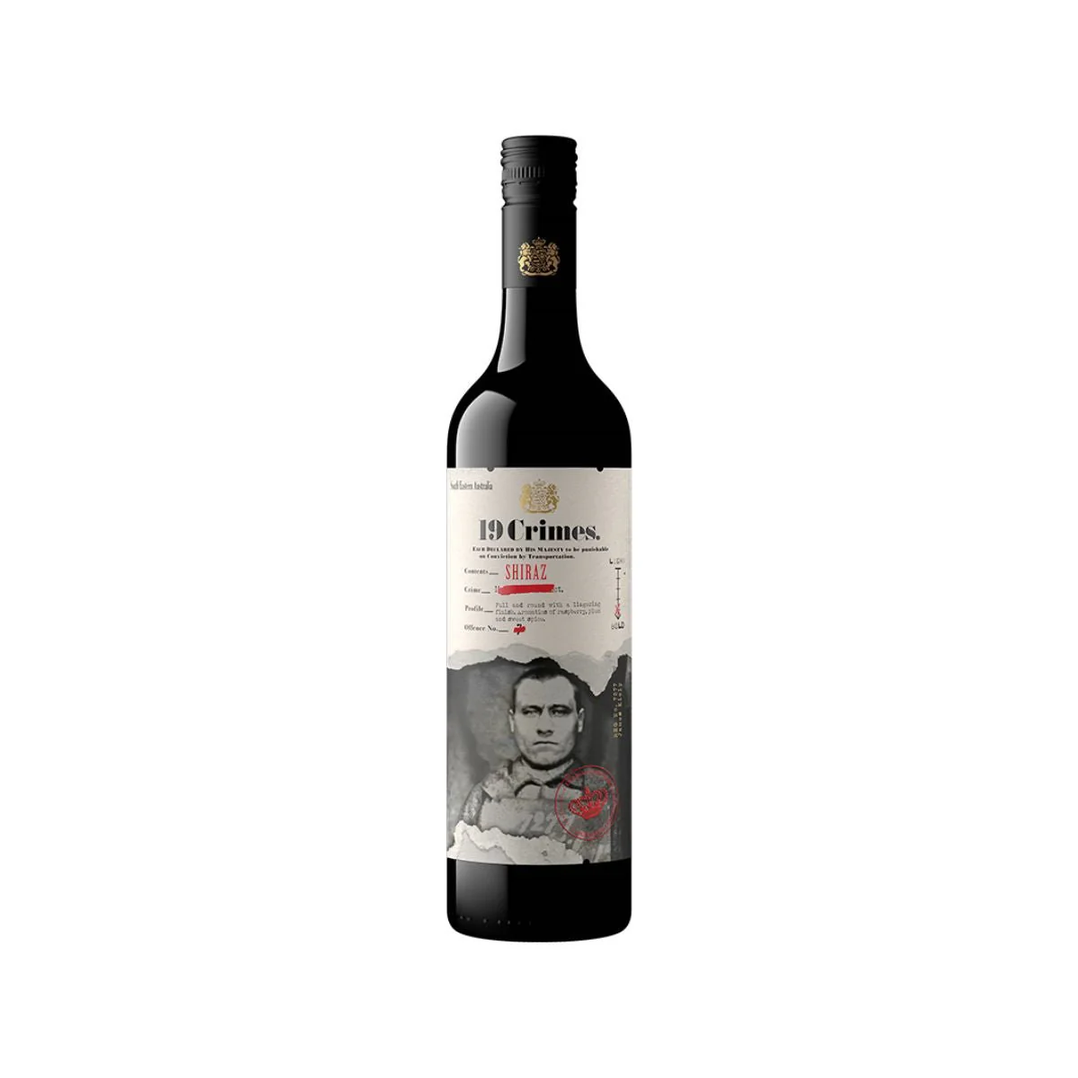 19 Crimes Shiraz (750mL) Case of 6