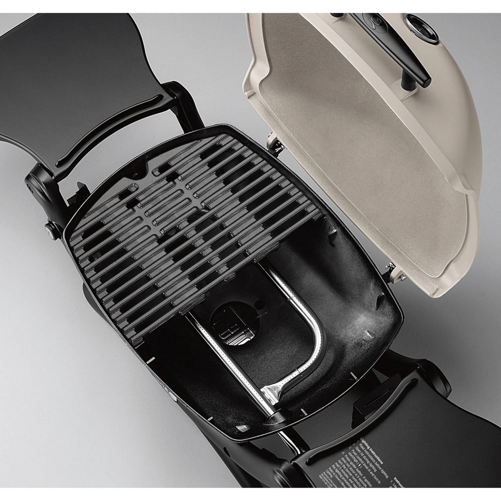 Q 1200 Portable Gas Grill, Black