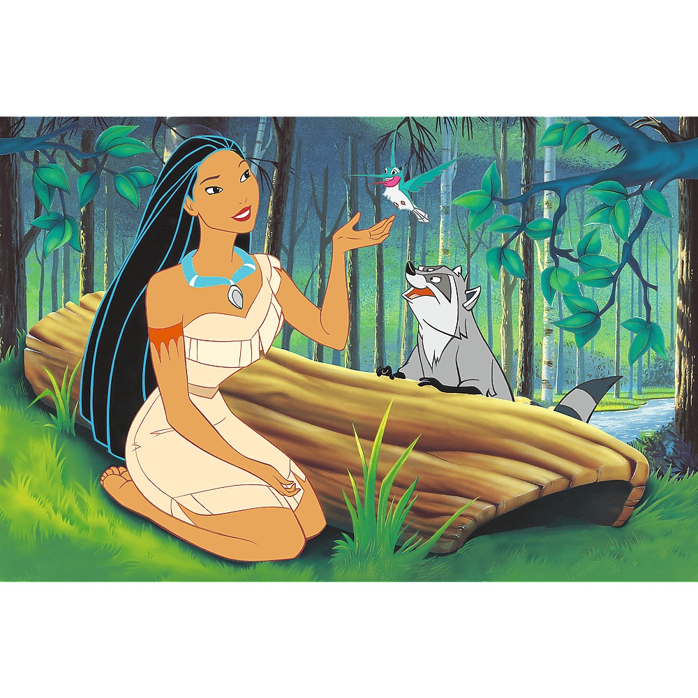 Puzzle 600 El. 40-Lecie Trefl - Pocahontas