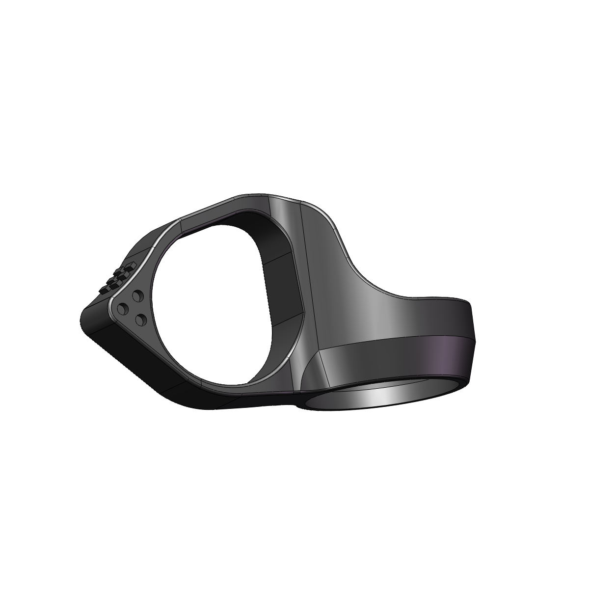 Weltool FR80 flashlight tactical ring for BB8+TC80