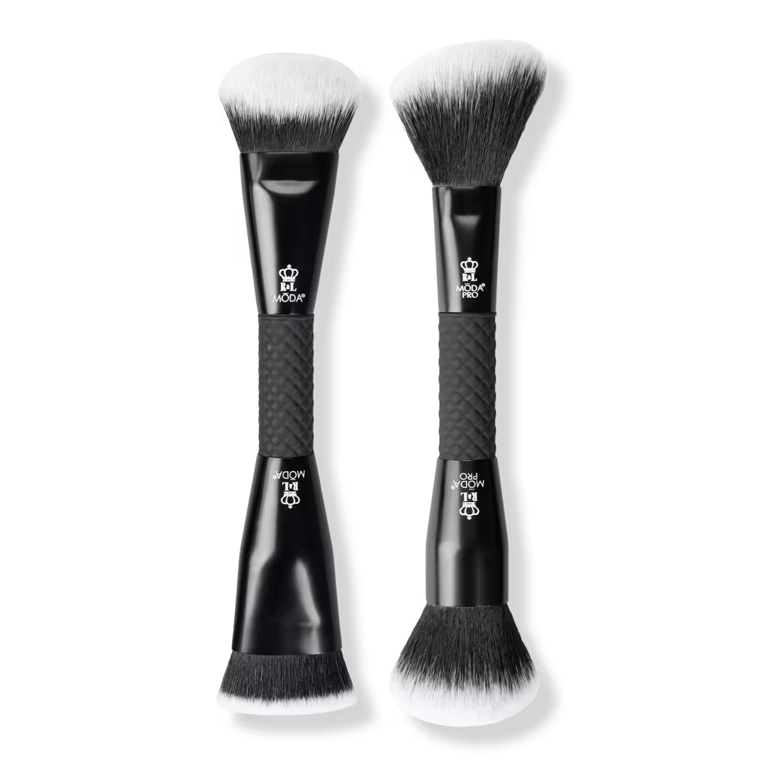 MŌDA  Pro Power Pair Makeup Brush Bundle