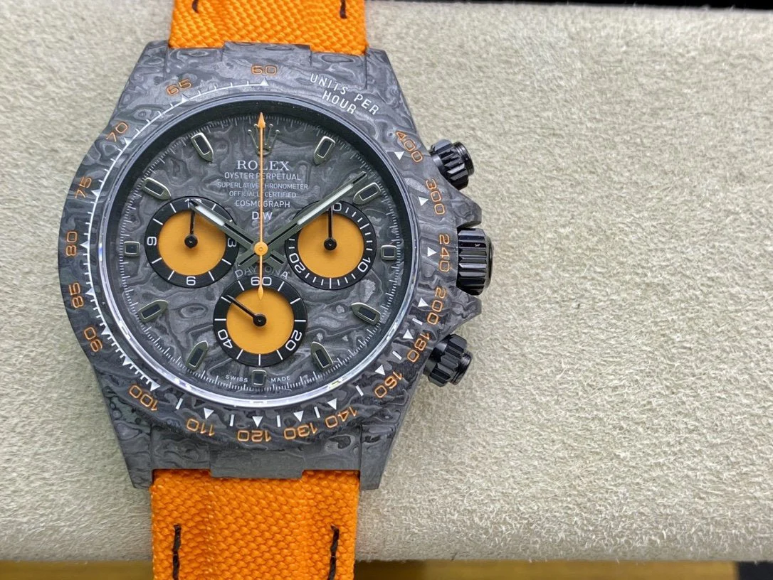 Rolex Watch DAYTONA CARBON CASE ORANGE EDITION