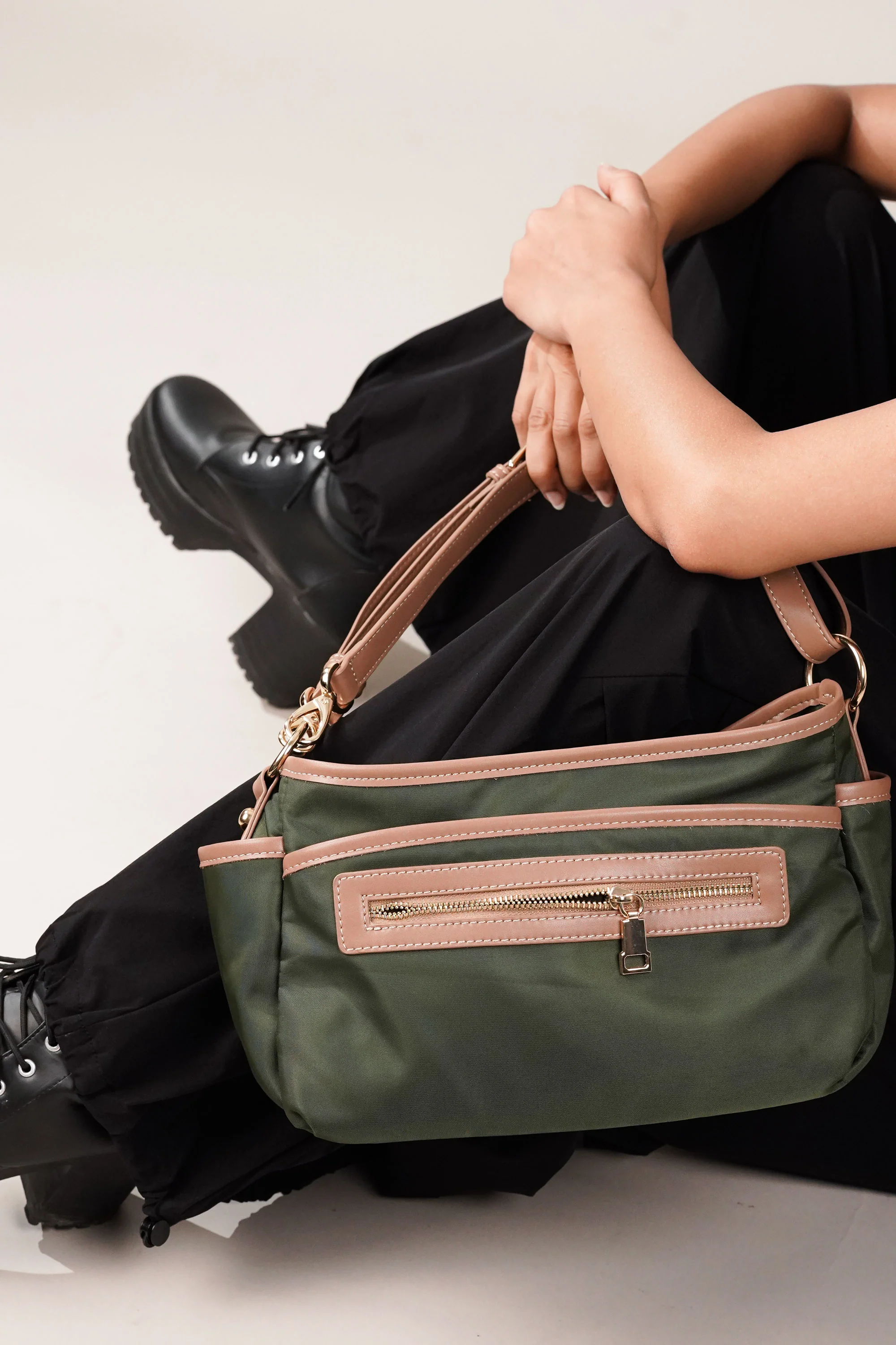 Army Green Streetwear Bag