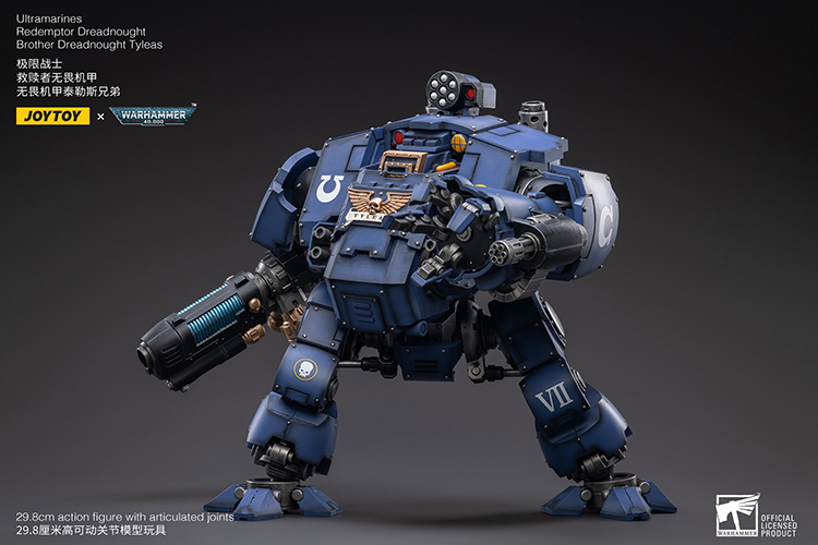 JOYTOY JT2757 Warhammer 40k 1: 18 UItramarines Redemptor Dreadnought Brother Dreadnought Tyleas - JOYTOY WORLD
